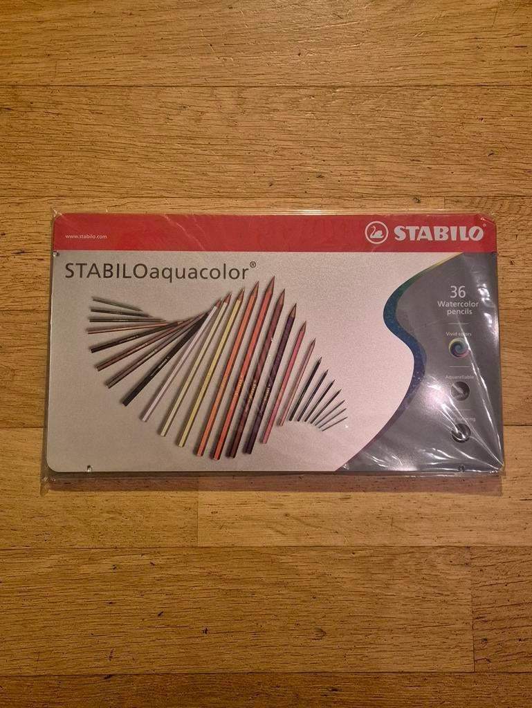 STABILO Aquarel kleur potloden - Nieuw in verpakking, Ophalen of Verzenden, Nieuw, Overige thema's, Pons of Mal