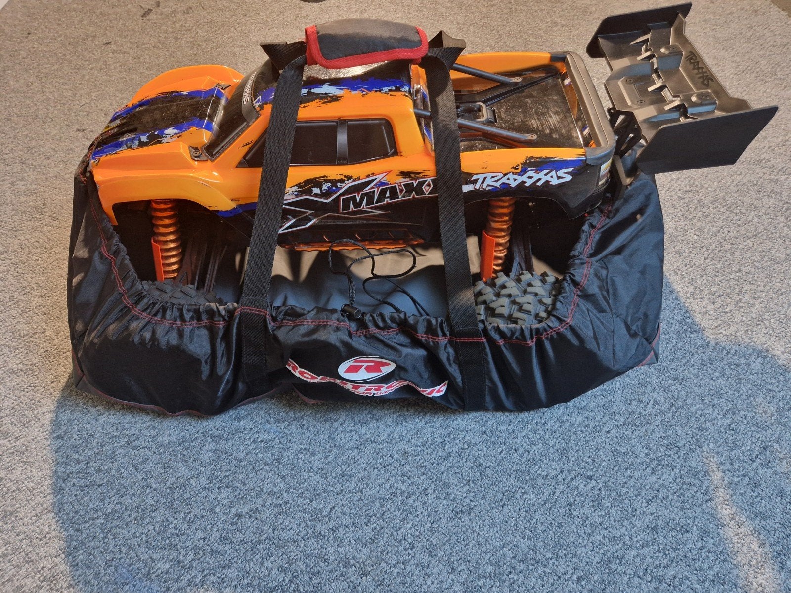 Robitronic 1/5 & 1/6 rc draagtas, Ophalen of Verzenden, Zo goed als nieuw