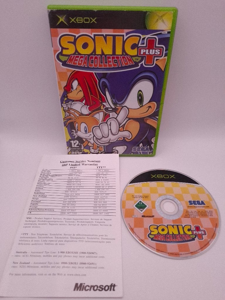 Sonic mega collection plus xbox, Avontuur en Actie, 2 spelers, Ophalen of Verzenden, Zo goed als nieuw