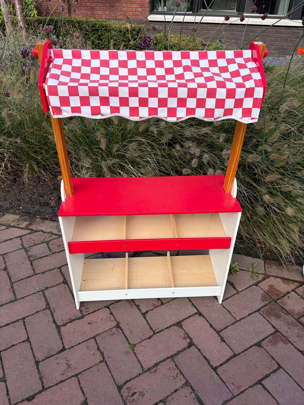 Leuke houten marktkraam voor kinderen, Ophalen of Verzenden, Zo goed als nieuw, Jongen of Meisje