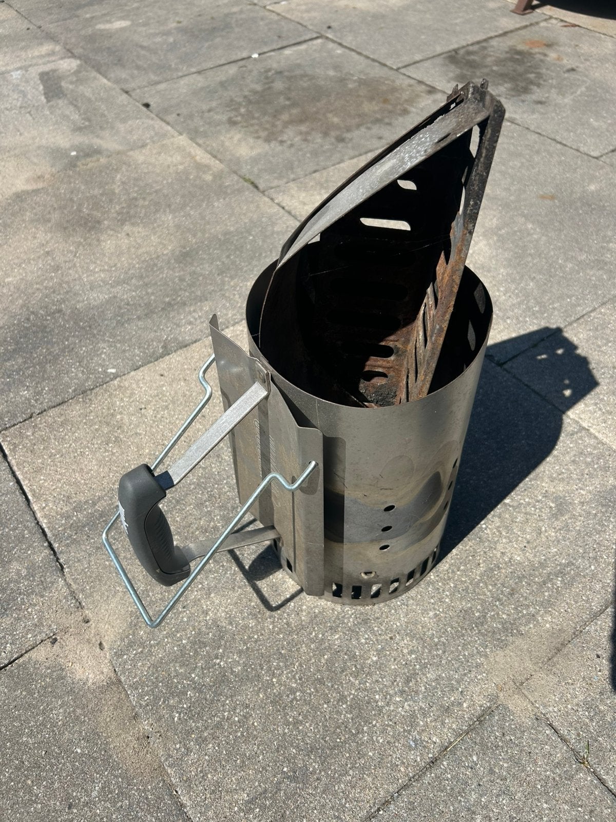 Weber firestarter en brikettenhouders, Ophalen, Gebruikt