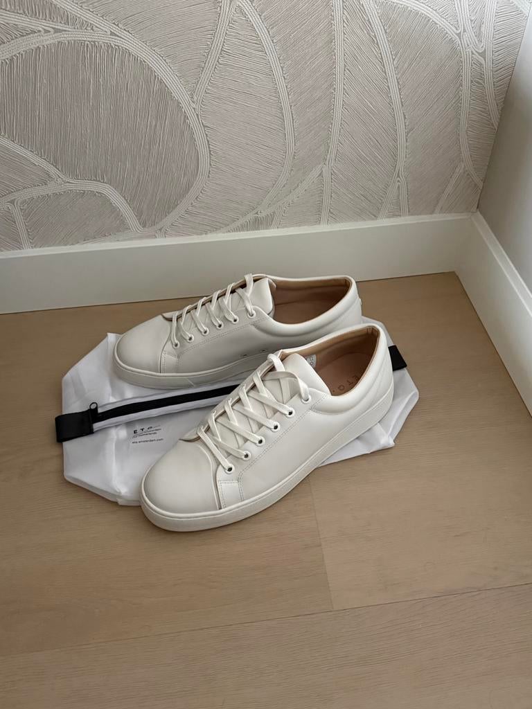 ETQ Amsterdam LT01 Premium Nappa sneakers (44), Wit, Nieuw, Ophalen of Verzenden, Sneakers of Gympen