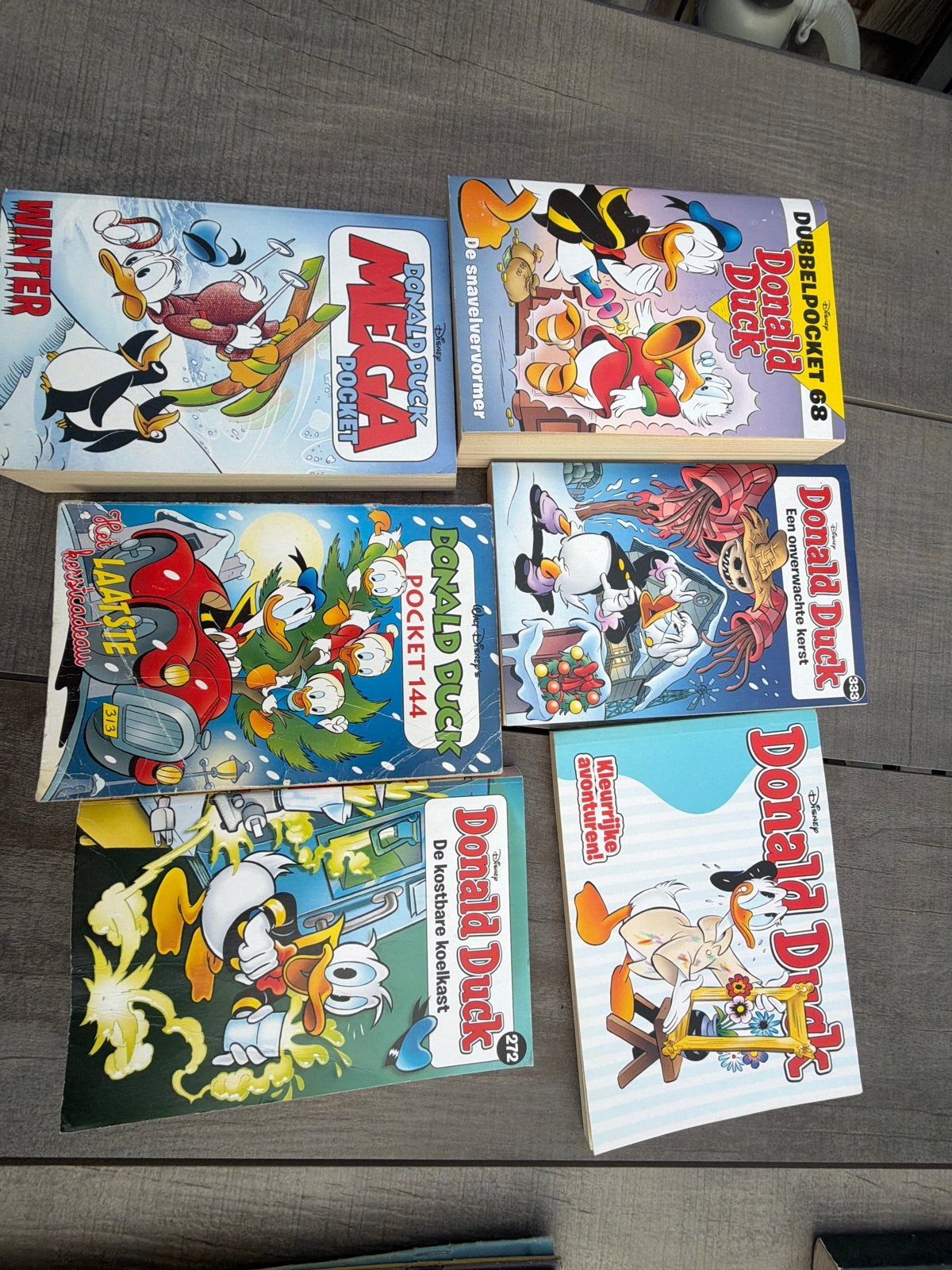 Donald Duck Pocket en Mega Pocket - Diverse uitgaven, Meerdere stripboeken, Ophalen of Verzenden, Gelezen