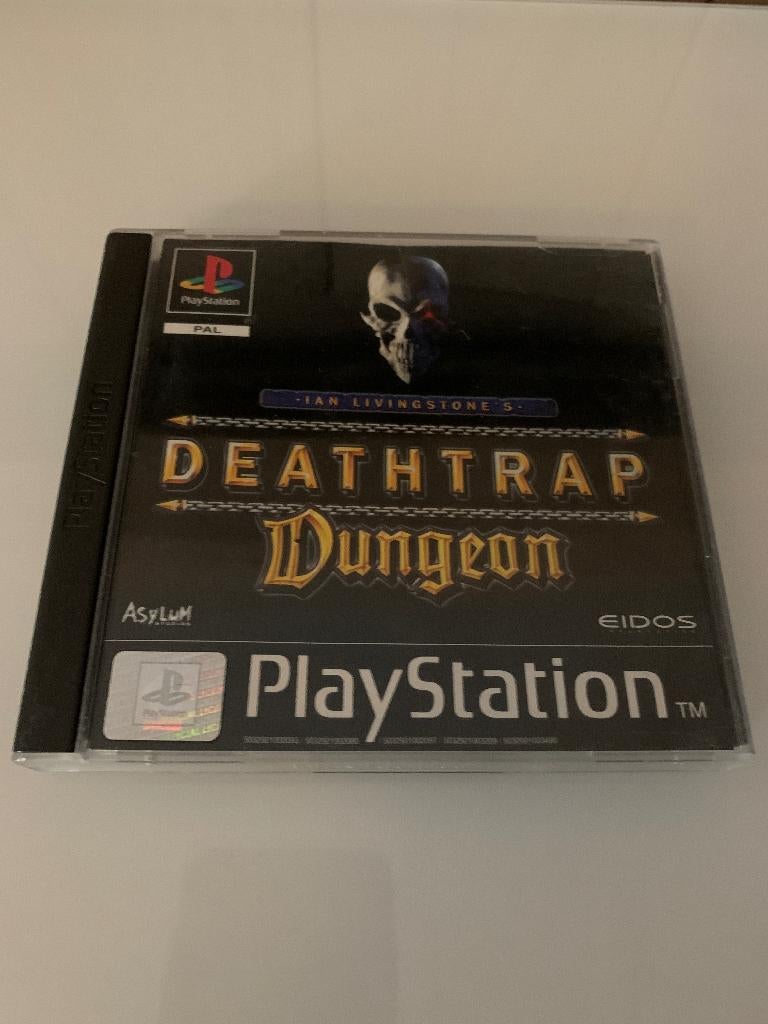Deathtrap Dungeon – PlayStation 1 (PS1), Avontuur en Actie, 1 speler, Ophalen of Verzenden, Zo goed als nieuw