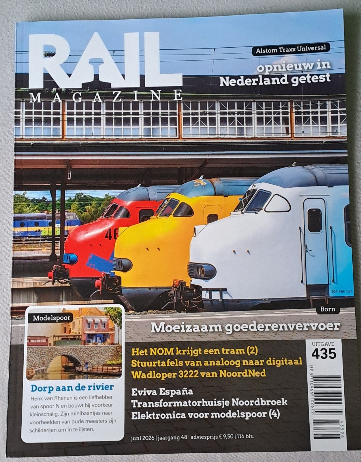 Rail magazine 435. Juni 2026, Boeken, Ophalen of Verzenden, Nieuw, Overige typen