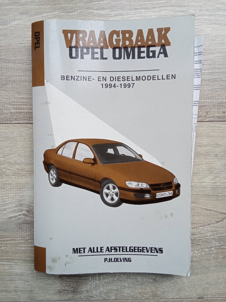 Vraagbaak Opel Omega 1994 -1997, Verzenden