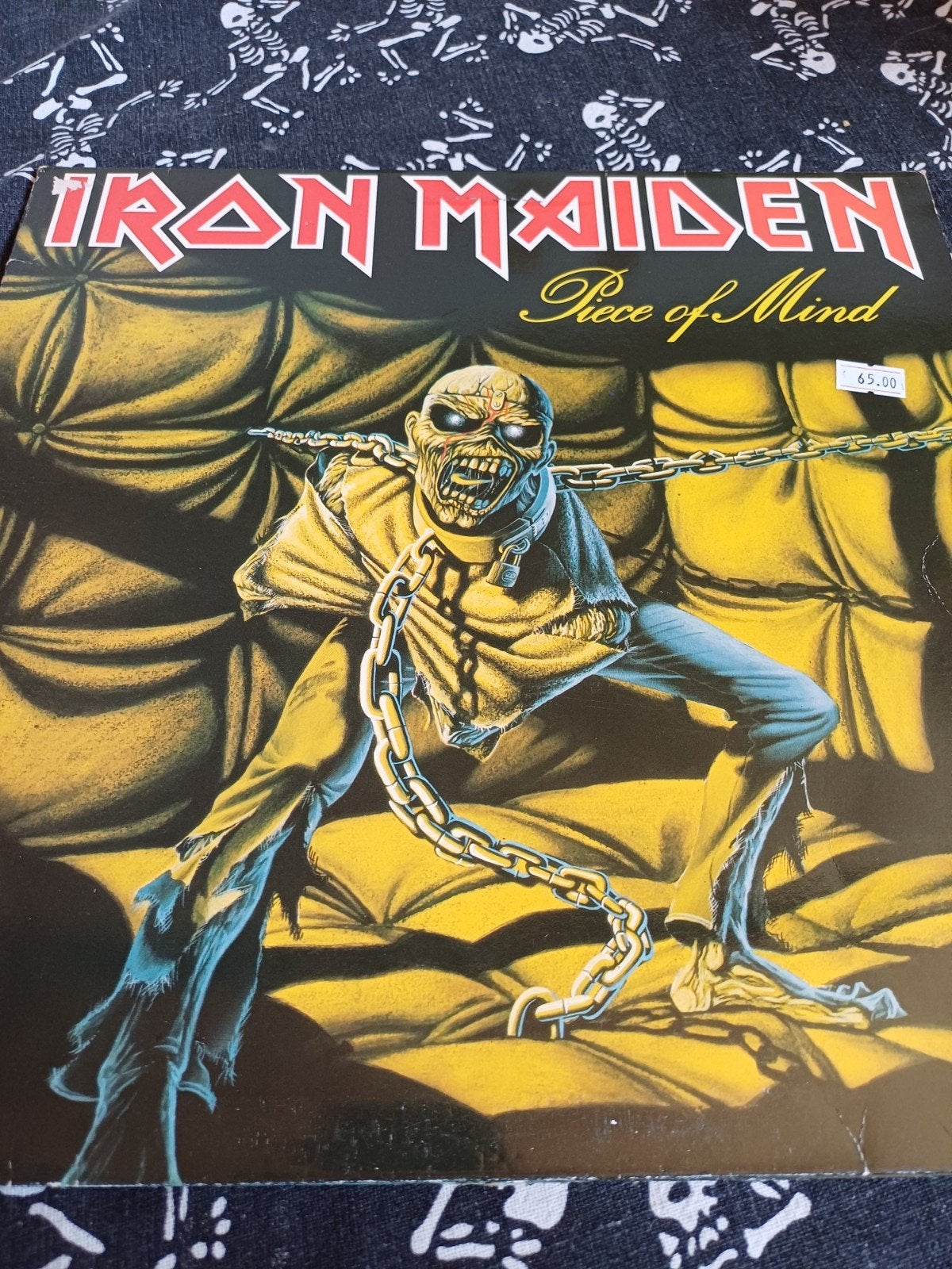 iron maiden, Ophalen of Verzenden, Zo goed als nieuw, Overige formaten, Poprock