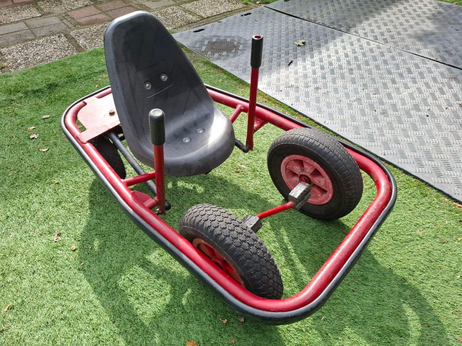Mamoet skelter met zwenkwielen, Ophalen, Gebruikt, Mammoet