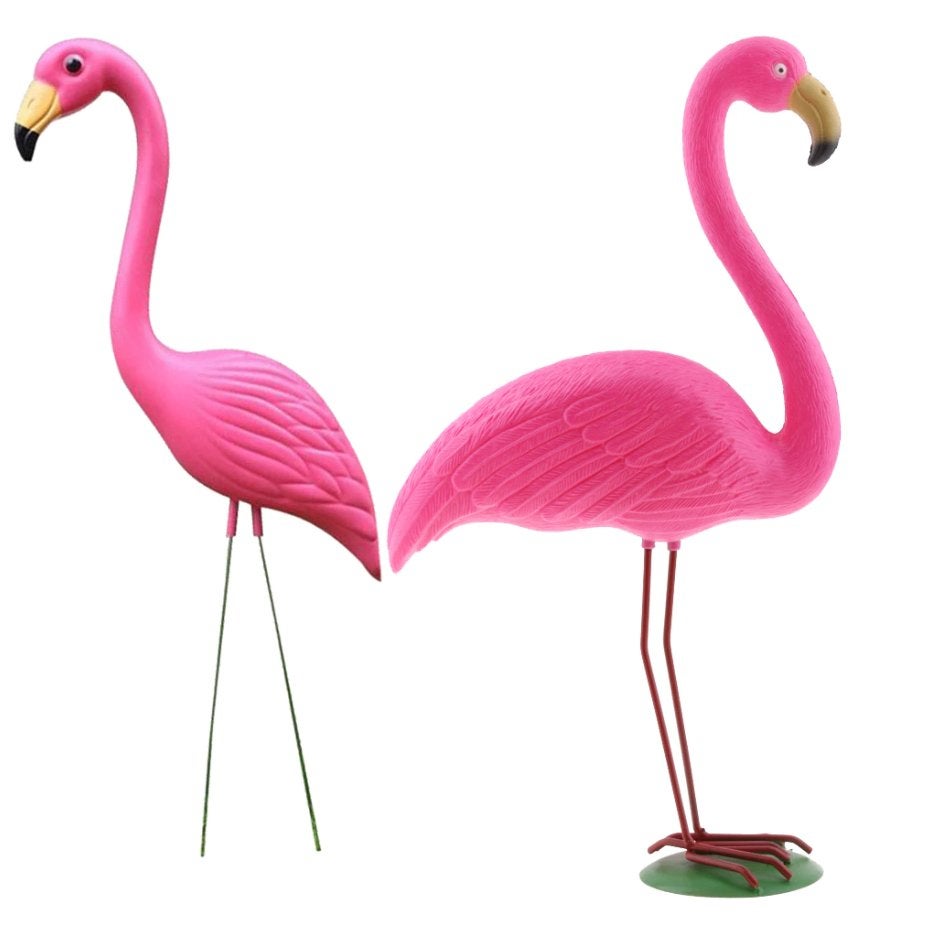 Roze Kunst Flamingo / Tuin Decoratie Dier Simulatie Beeld, Verzenden, Nieuw, Kunststof, Dierenbeeld