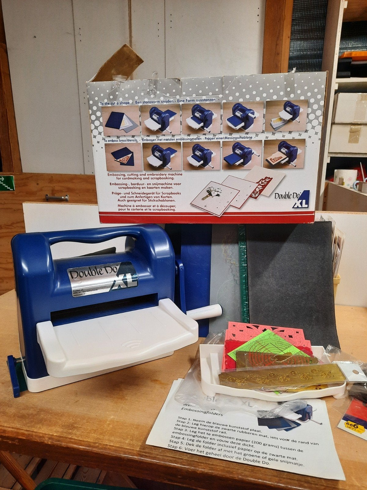 Doublet Do XL - embossing, Ophalen