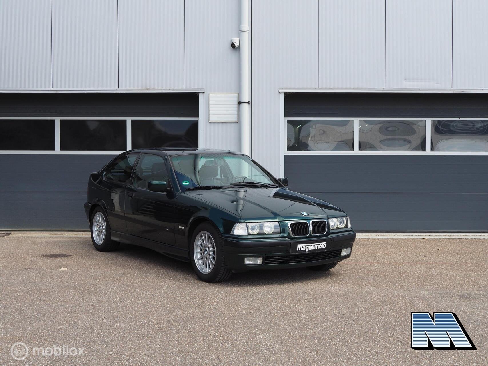 BMW 3-serie Compact E36 323ti l Aut l Super onderhouden, Automaat, Achterwielaandrijving, Gebruikt, Zwart