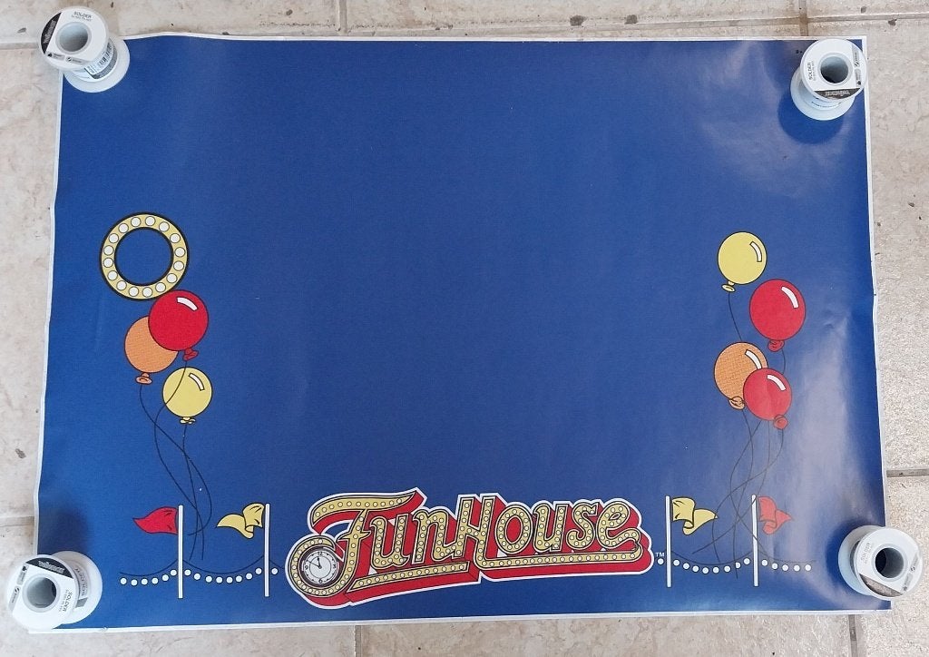 Te Koop: sticker Williams Funhouse, Verzamelen, Automaten | Flipperkasten, Elektronisch, Ophalen of Verzenden, Williams, Nieuw