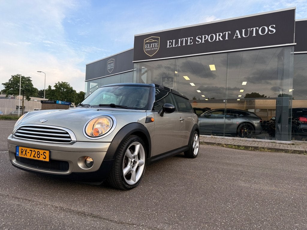 Mini Clubman 1.6 Cooper I Leer I Airco I, Voorwielaandrijving, Gebruikt, 4 cilinders, 4 stoelen