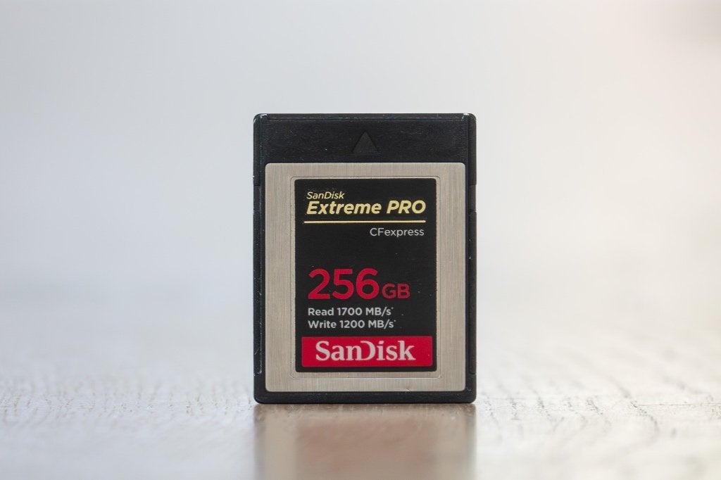 SanDisk Extreme Pro 256GB CFexpress Type-B, Audio, Tv en Foto, Fotografie | Geheugenkaarten, CFexpress Type B, Zo goed als nieuw