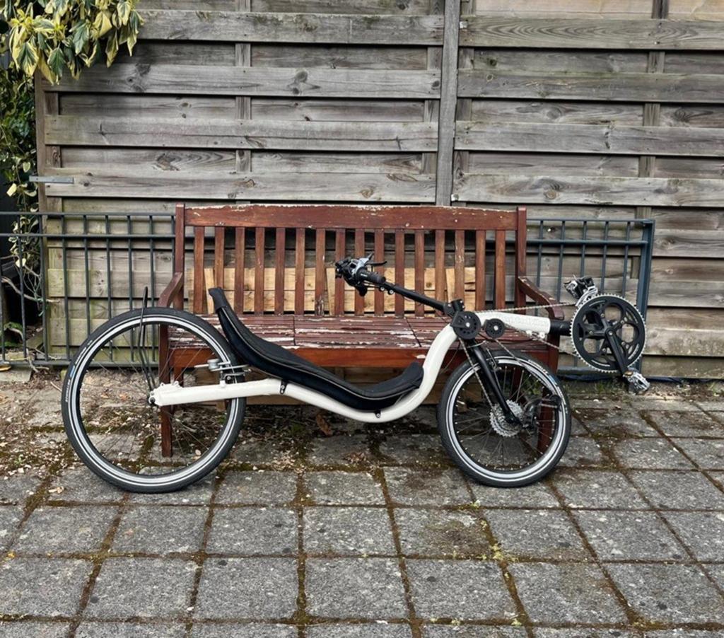 RaptoBike Ligfiets - Comfortabel en Snel, Fietsen en Brommers, Fietsen | Ligfietsen, Gebruikt, Overige merken, Onderstuur, Schijfrem