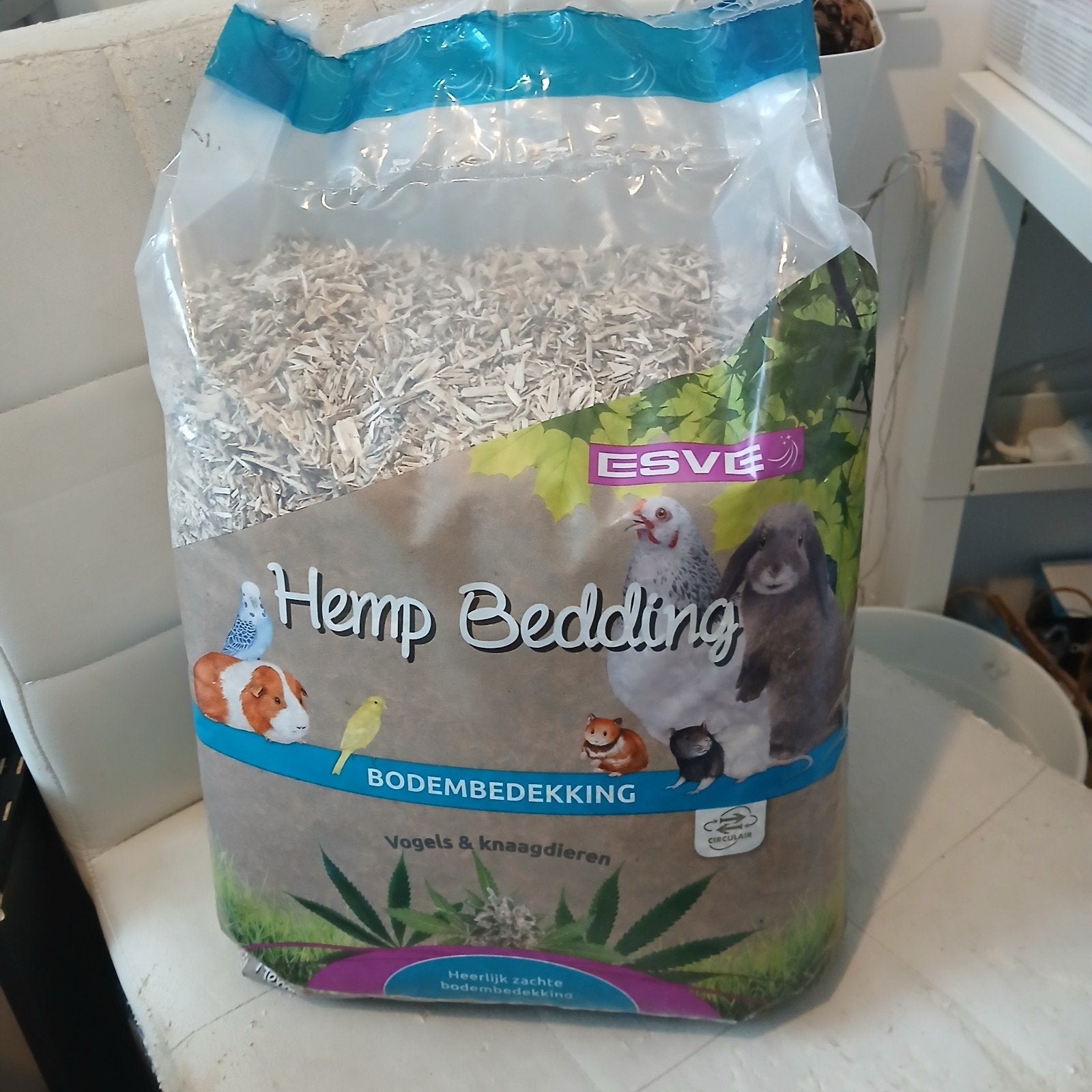 Niuwe zak hemp bodembedekking voor knaagdier, Dieren en Toebehoren, Ophalen of Verzenden, Nieuw, Verzorging