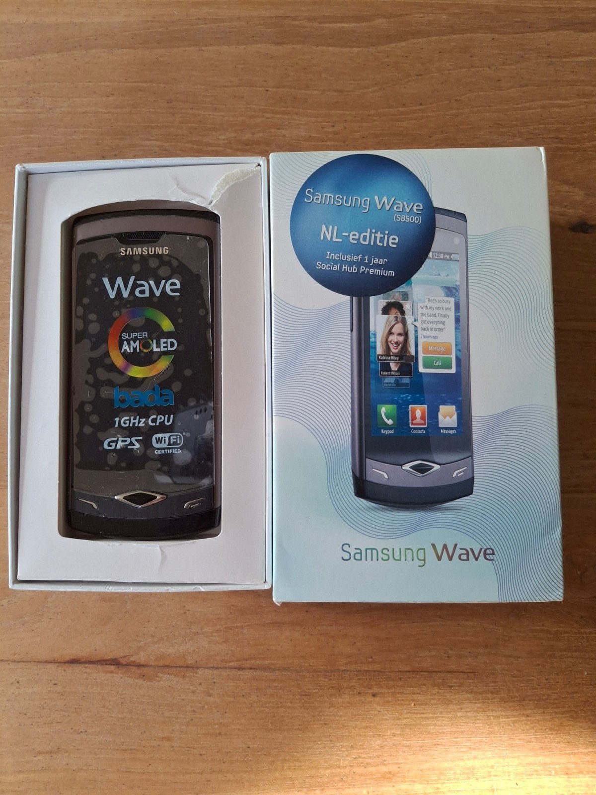 Samsung Wave, 32 GB, Ophalen of Verzenden, Gebruikt, Zwart