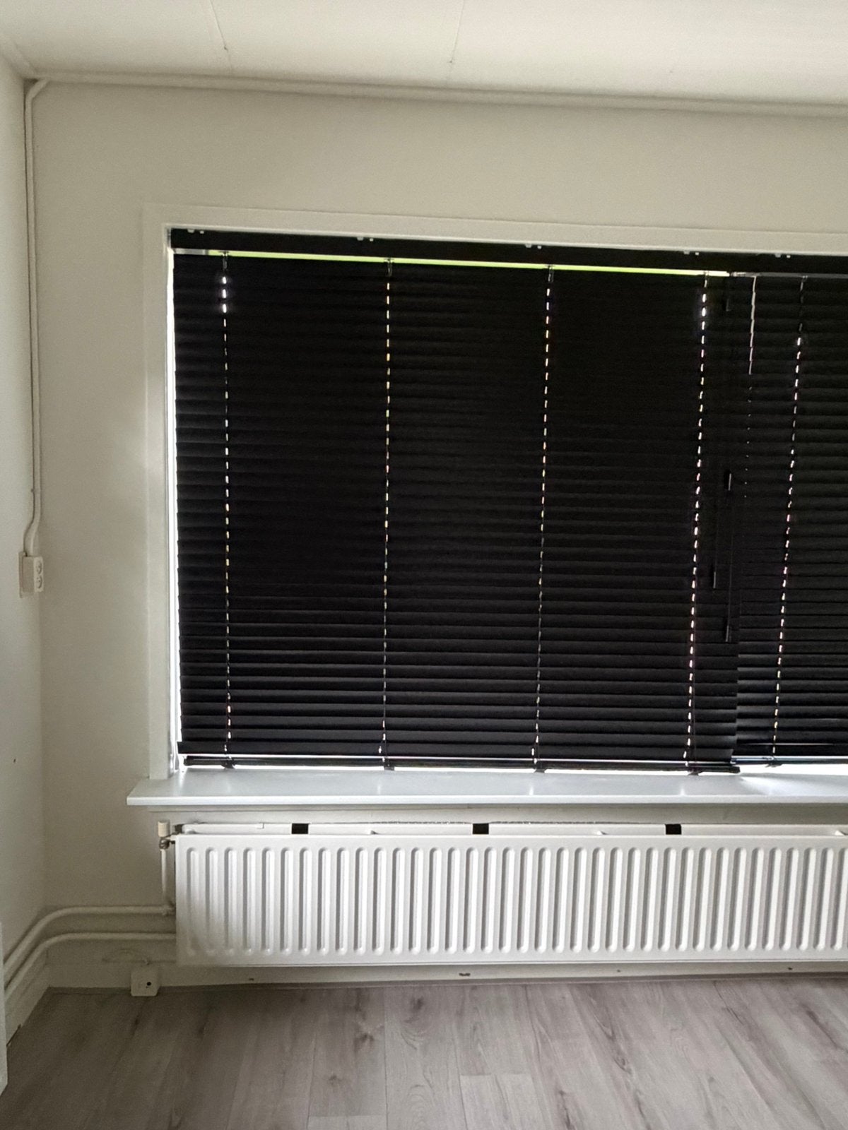 Lamellen - zwart mat - BxH 175x161,5cm & 92x161,5cm, Ophalen, Zo goed als nieuw, Zwart