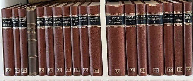 Calvijn Bijbelverklaring; compleet in 36 delen (excl.Job1&2), Ophalen of Verzenden, Gelezen