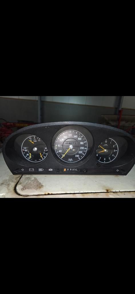 Nette cockpit Mercedes W116 - Origineel en compleet, Ophalen of Verzenden, Gebruikt, Mercedes-Benz
