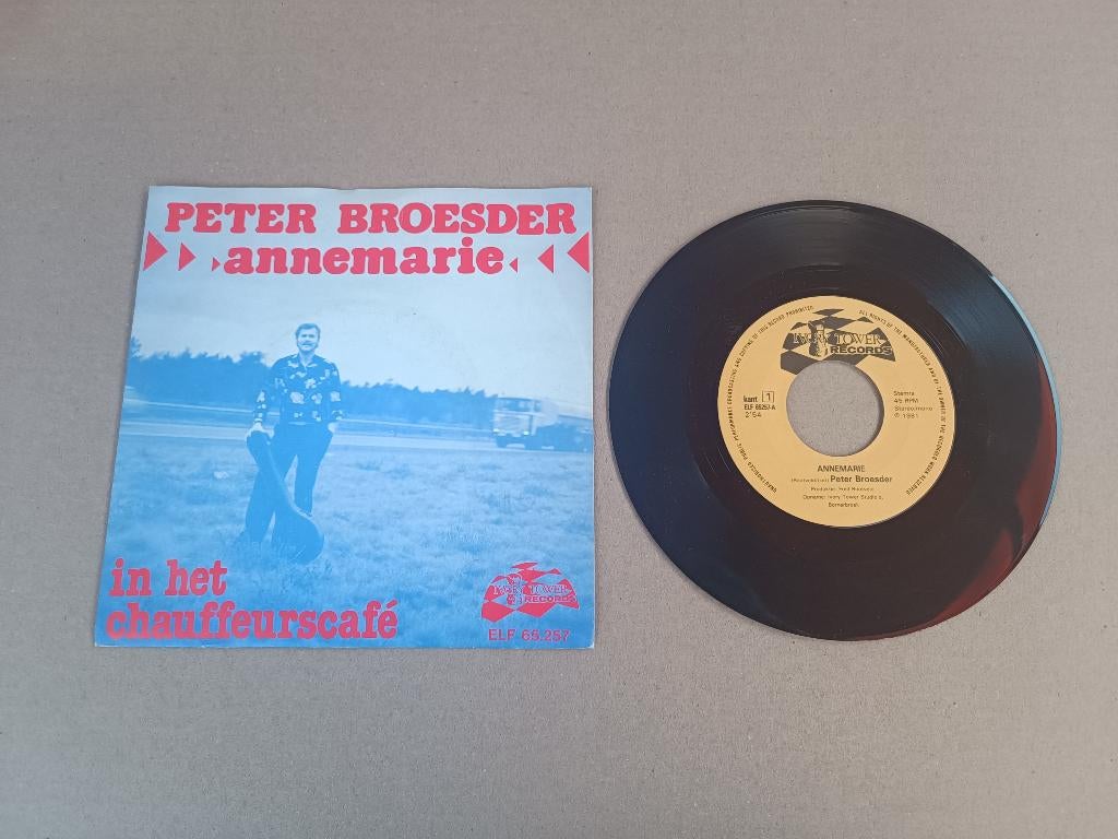 Single: Peter Broesder - Annemarie (1981), Verzenden, Gebruikt, 7 inch, Pop