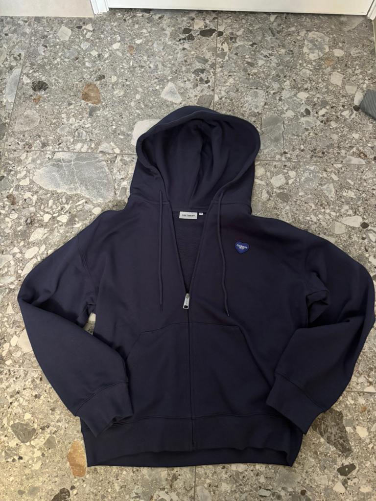 Carhartt wip zip up, Ophalen of Verzenden, Zo goed als nieuw, Maat 48/50 (M), Blauw