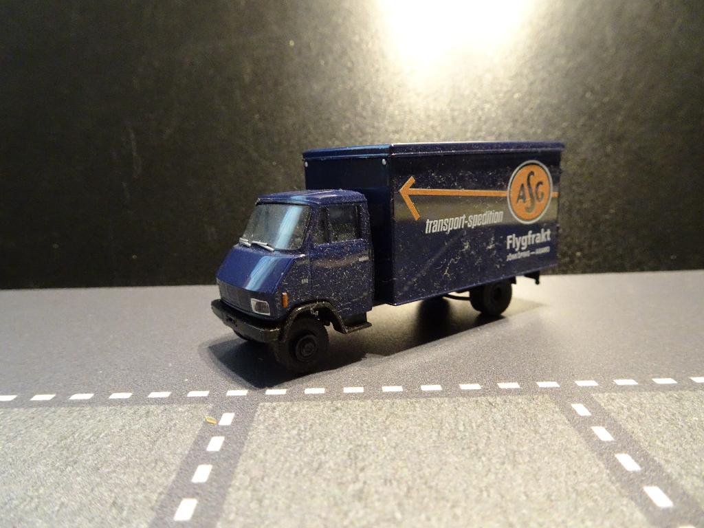 761 brekina hanomag ? bakwagen asg zweden 1:87 truck trein, Ophalen of Verzenden, Zo goed als nieuw, Bus of Vrachtwagen, Brekina