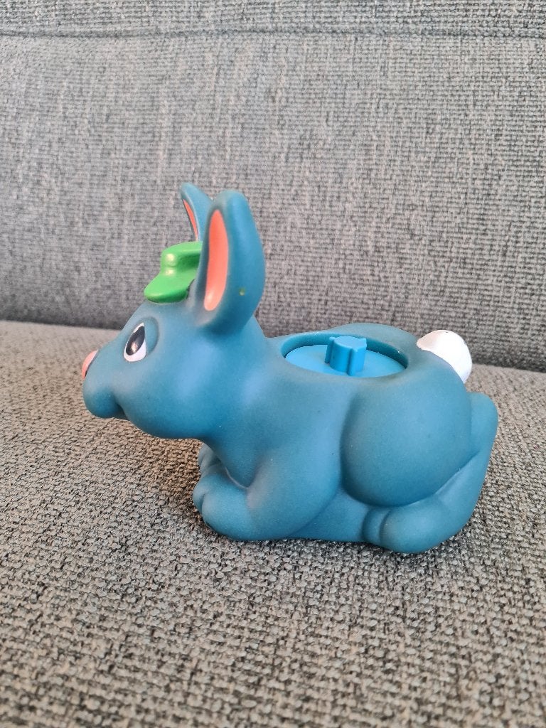 Glo friends worm glow in the dark vintage Playskool konijn, Plastoy hasbro, Gebruikt, Ophalen of Verzenden, Nvt