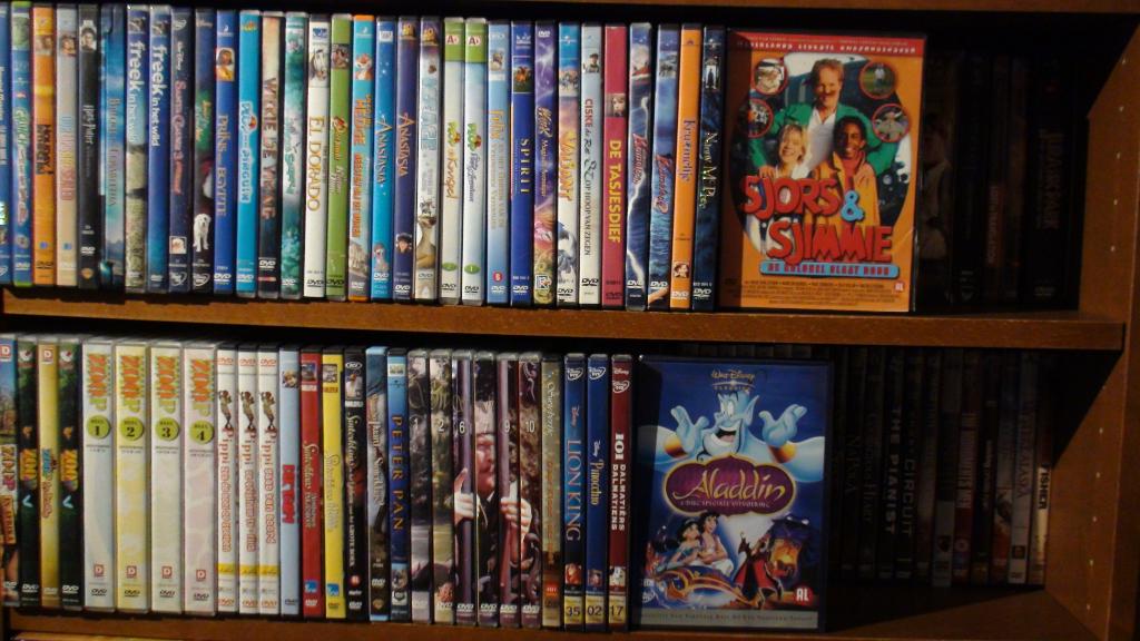 7 Tekenfilms kinderfilms Walt Disney series Animatie, Tekenfilm, Boxset, Ophalen of Verzenden, Zo goed als nieuw