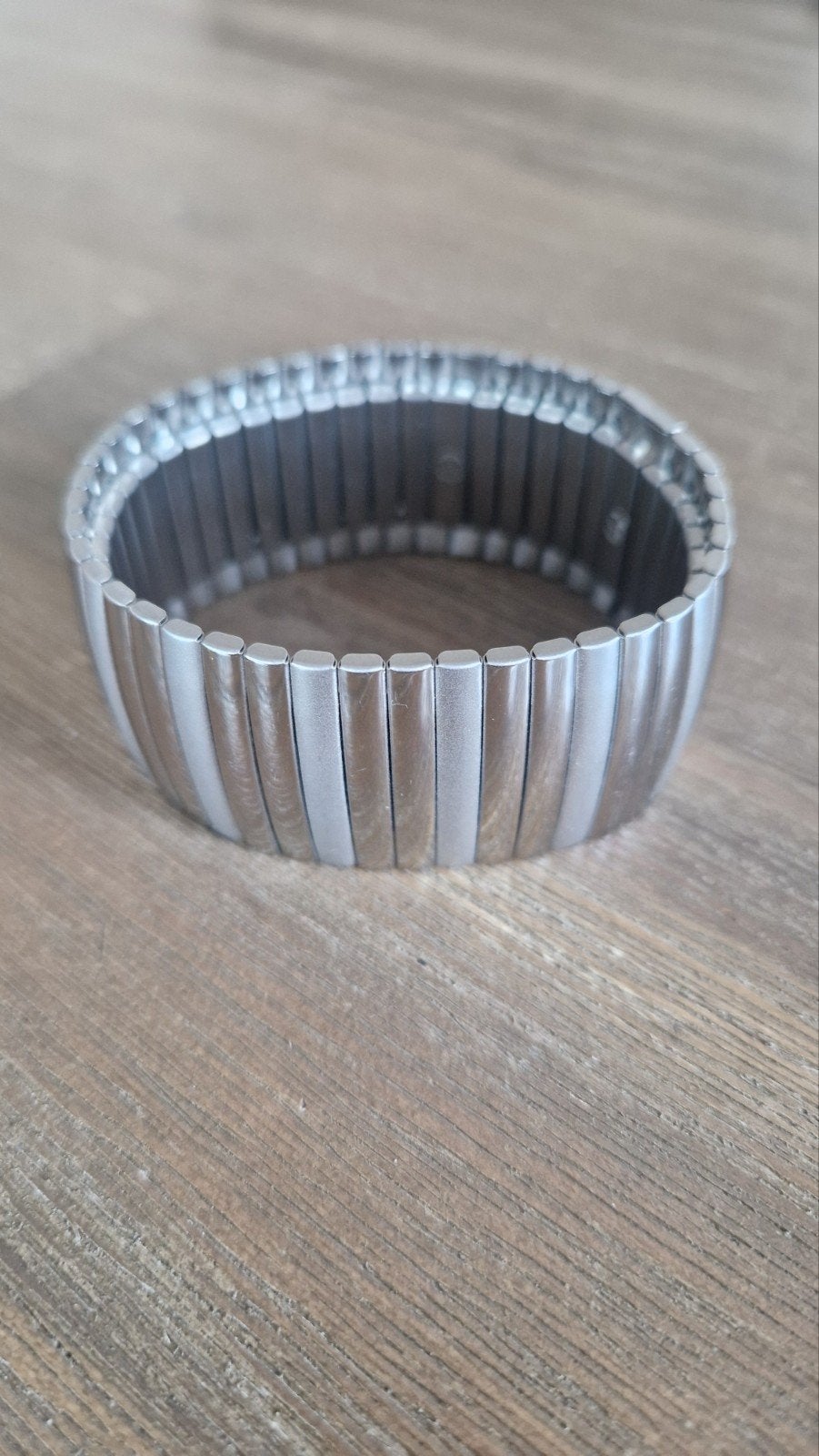 Mooie armband Energetix, Sieraden, Tassen en Uiterlijk, Armbanden, Ophalen of Verzenden, Nieuw, Zilver, Staal