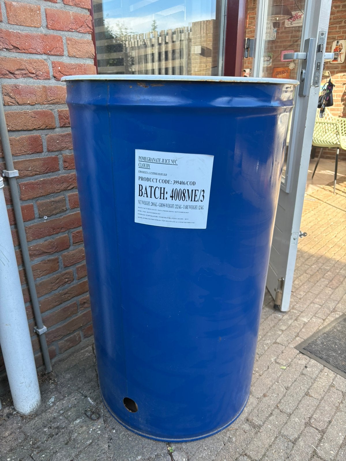 Vuurton met deksel, Ophalen, Nieuw