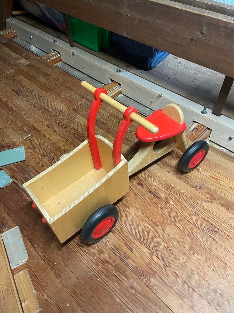Van Dijk houten bakfiets in zeer goede staat, Ophalen, Zo goed als nieuw, Goederen, Overige merken
