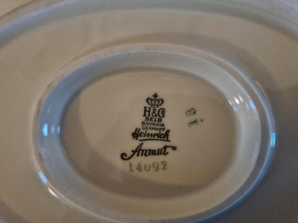 Compleet 12 persoons servies (Heinrich, Bavaria), Ophalen, Gebruikt, Overige stijlen, Porselein