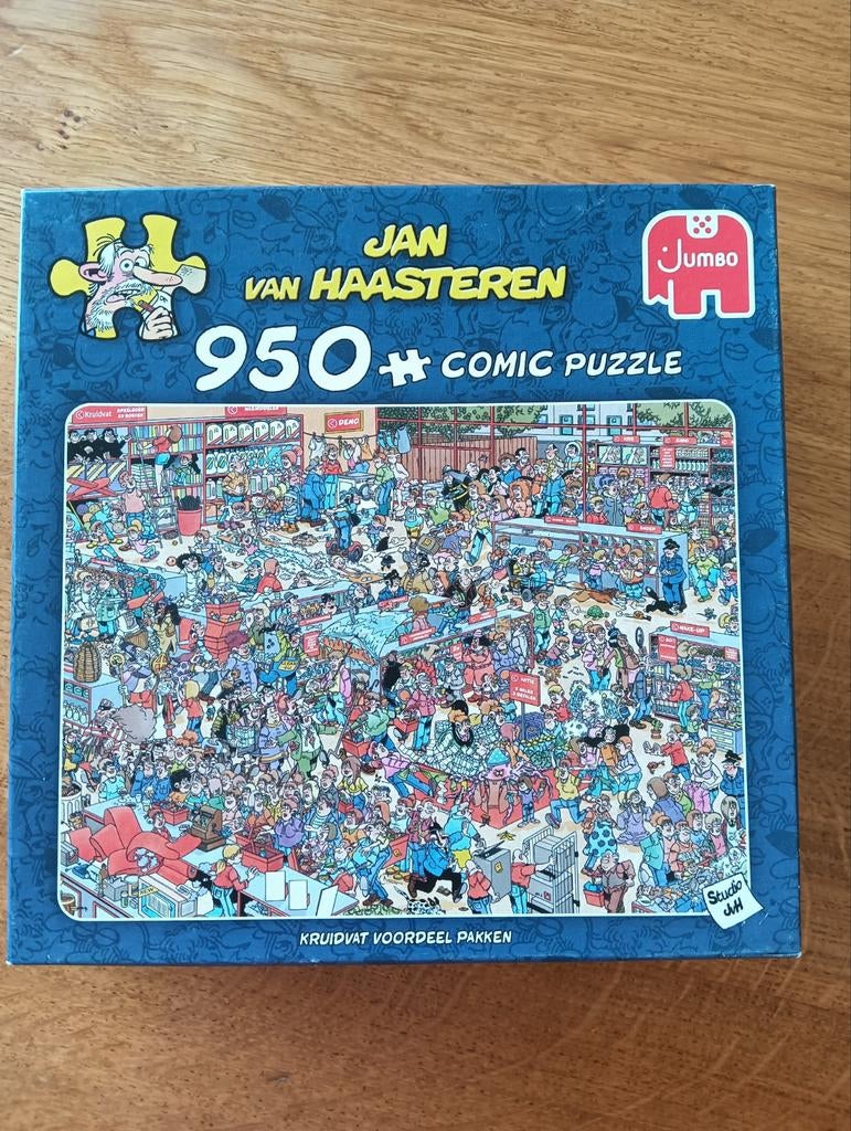 Jan van Haasteren puzzel 950 stukjes, Ophalen