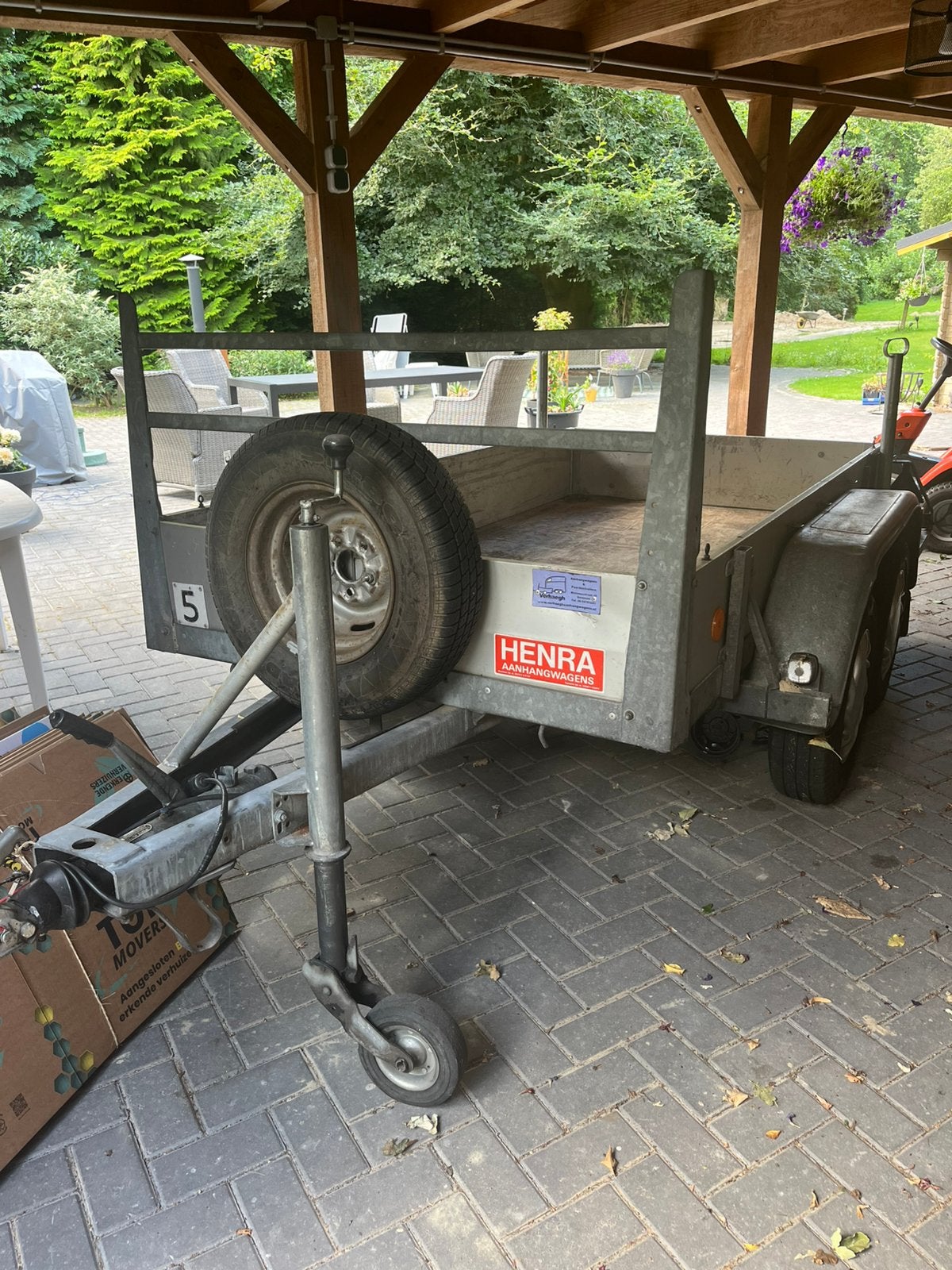Goed onderhouden aanhanger, Auto diversen, Aanhangers en Bagagewagens, Ophalen, Gebruikt