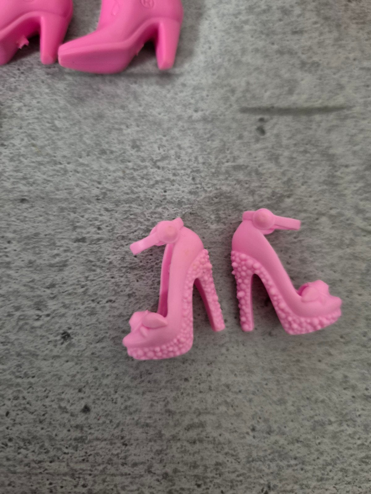 Barbie roze hoge hakken schoenen, Ophalen of Verzenden, Gebruikt, Barbie