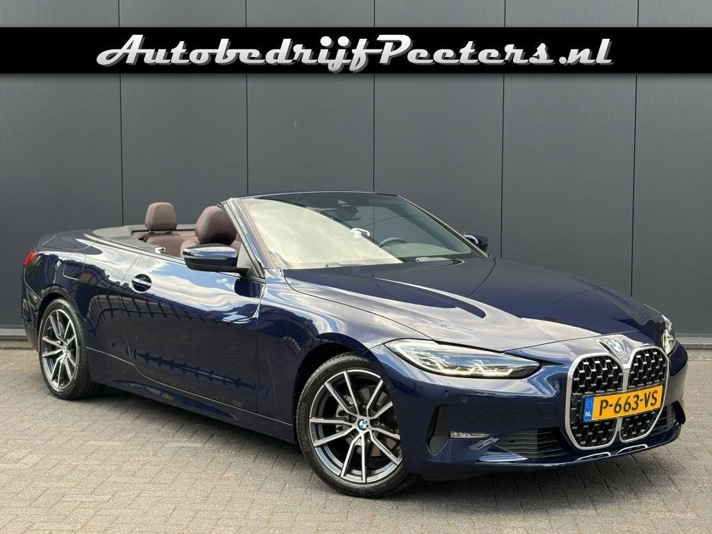 Bmw 4-SERIE Cabrio 420i 1e eigenaar NL-auto LED Nekverwarmin, Auto's, BMW, Automaat, 1998 cc, Gebruikt, Euro 6