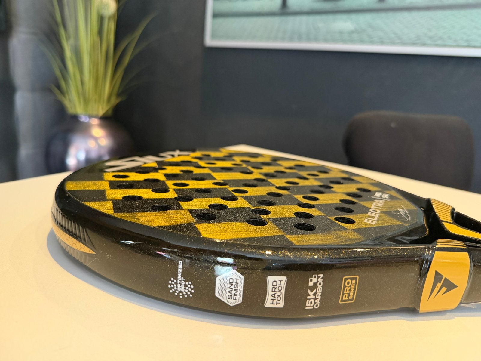 Siux Electra Pro ST4 - Zo goed als nieuw, Sport en Fitness, Padel, Ophalen of Verzenden, Zo goed als nieuw