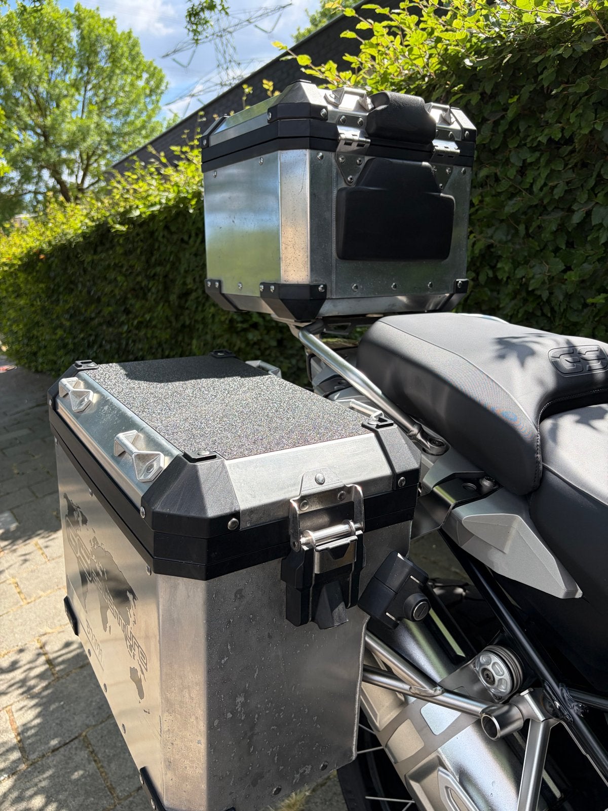 Originele BMW aluminium koffers  R1200 R1250 GS / Adventure, Motoren, Accessoires | Koffers en Tassen, Ophalen, Gebruikt