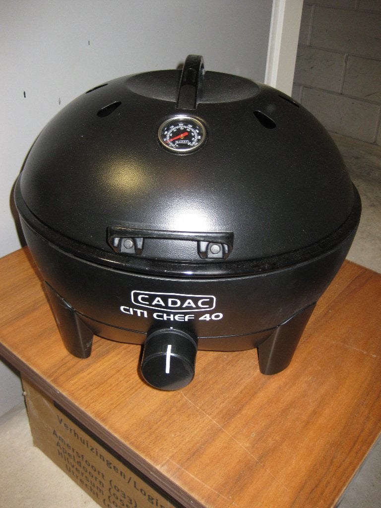 CADAC CITI CHEF 40 BQQ MET GASFLES, Ophalen, Gebruikt, CADAC