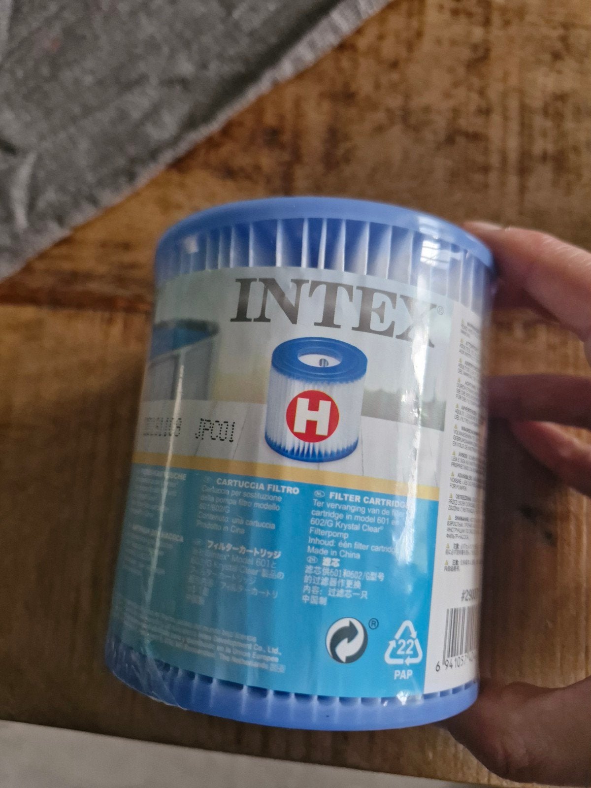 6x Intex Zwembadfilter Cartridge Model H, Ophalen, Nieuw, Filter