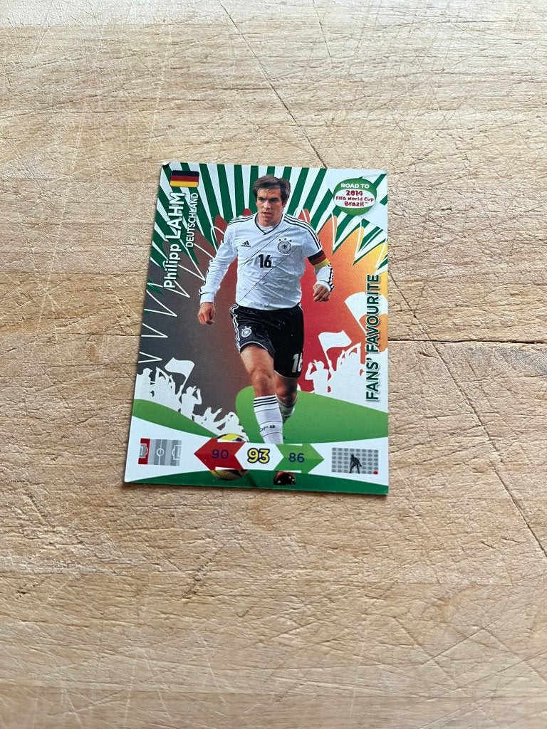 Philipp Lahm Fans Favourite Deutschland 194, Ophalen of Verzenden, Zo goed als nieuw, Plaatje