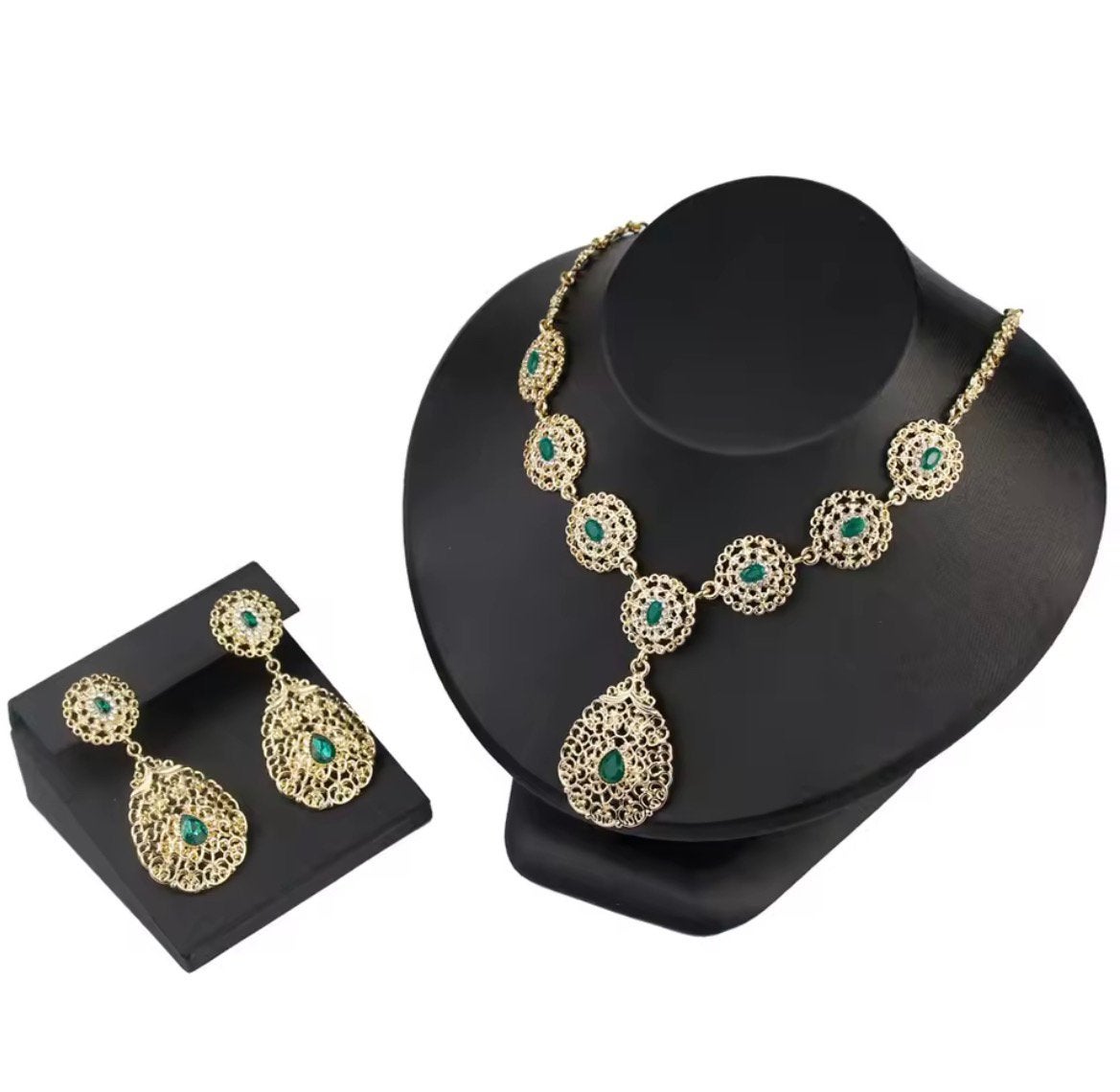 Sieradenset, Sieraden, Tassen en Uiterlijk, Kettingen, Ophalen of Verzenden, Nieuw, Goud, Overige materialen