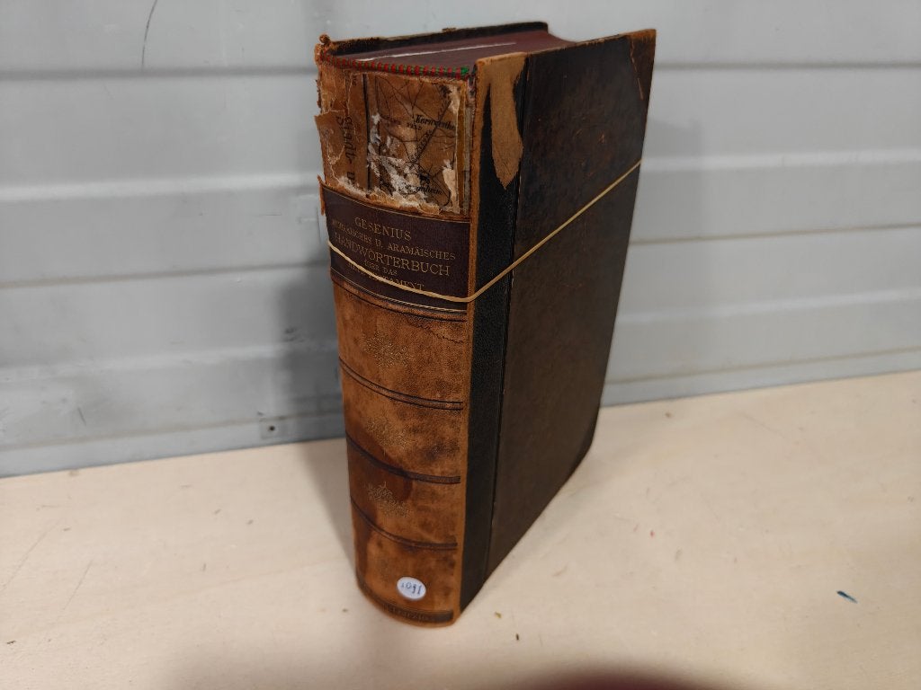 Nr. 1097 W. Gesenius, Hebr. und Aram. Handwörterbuch, Antiek en Kunst, Antiek | Boeken en Bijbels, Ophalen of Verzenden, Gesenius, W.