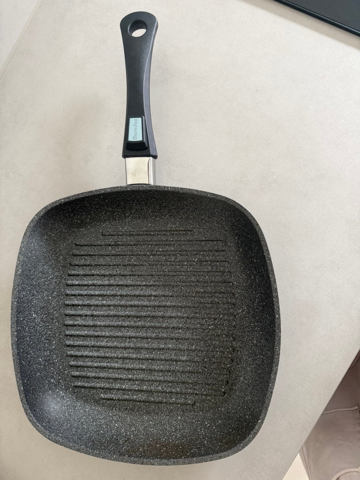 Berndes Alu Click Grillpan 30 bij 30 cm, Ophalen of Verzenden, Zo goed als nieuw