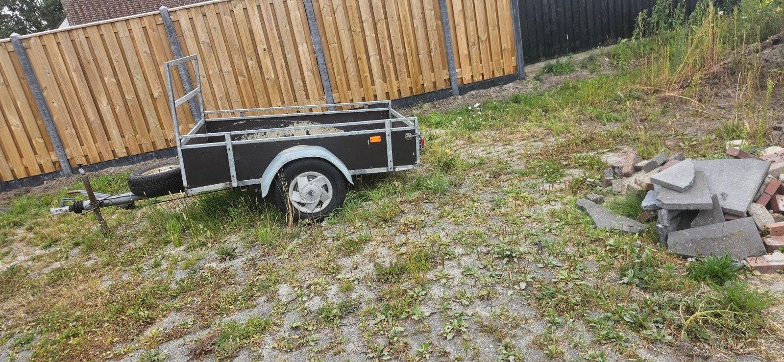 Aanhangwagen, Ophalen