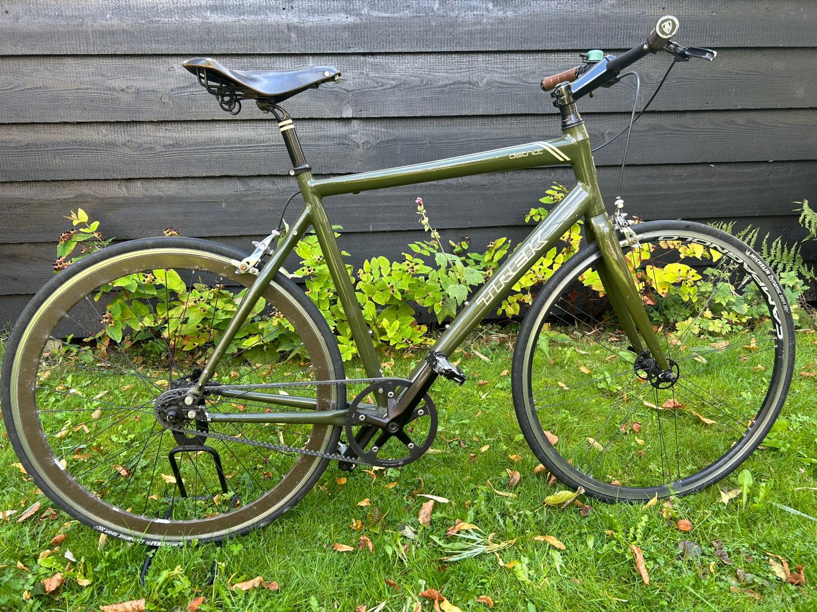 Trek District, licht en snel, maat 56, Gebruikt, Velgrem, 53 tot 57 cm, Ophalen