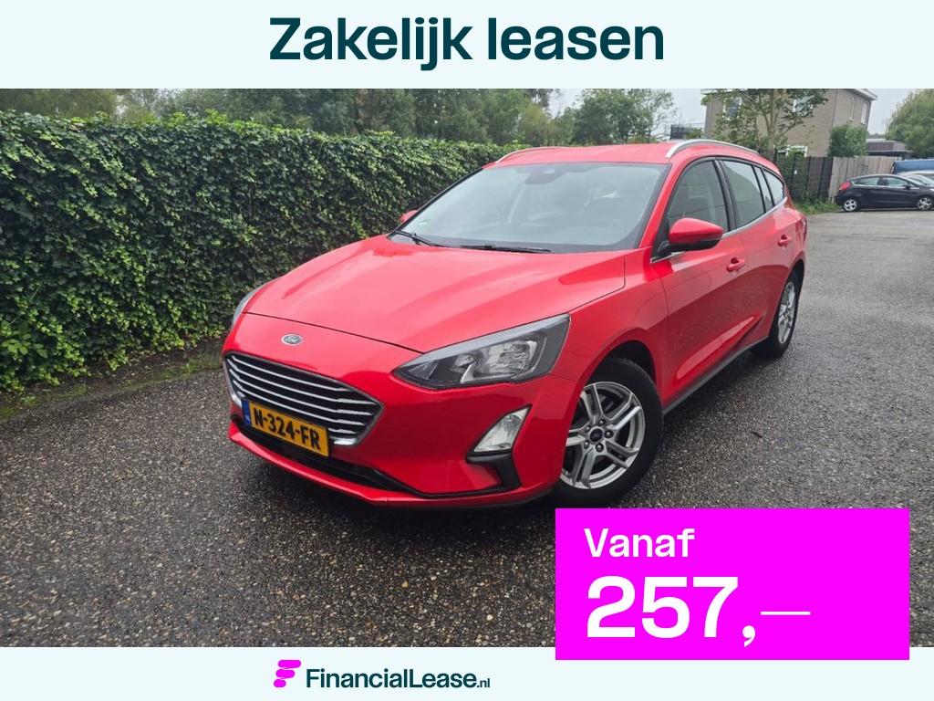 Ford Focus Wagon, Auto's, Ford, Bedrijf, Lease, Financial lease, Focus, ABS, Achteruitrijcamera, Airbags, Airconditioning, Alarm
