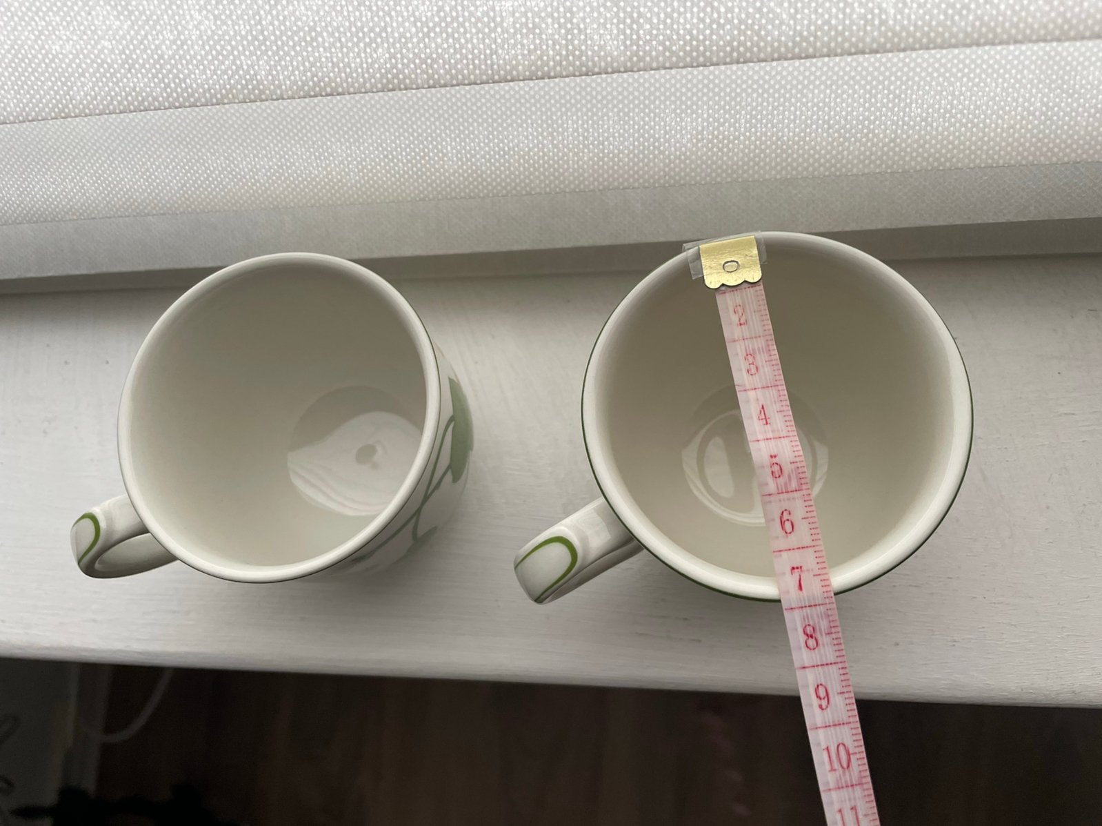 Villeroy & Boch Geranium - kop&schotel - 2 stuks - puntgaaf, Ophalen of Verzenden, Zo goed als nieuw, Overige stijlen, Kop(pen) en/of Schotel(s)