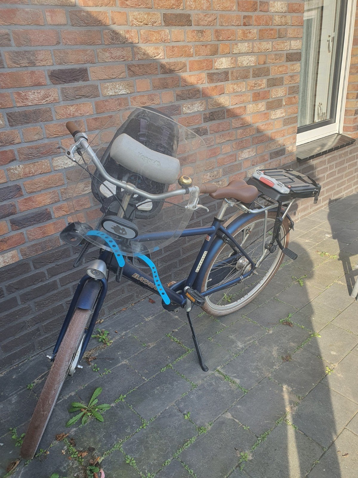heren fiets, Ophalen